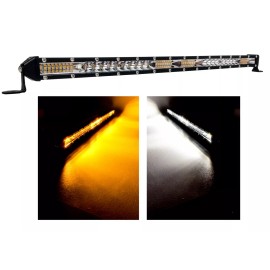 OZ-USA 20" White Amber Ultra Slim Dual Color LED Light Bar Offroad mini truck bumper rv