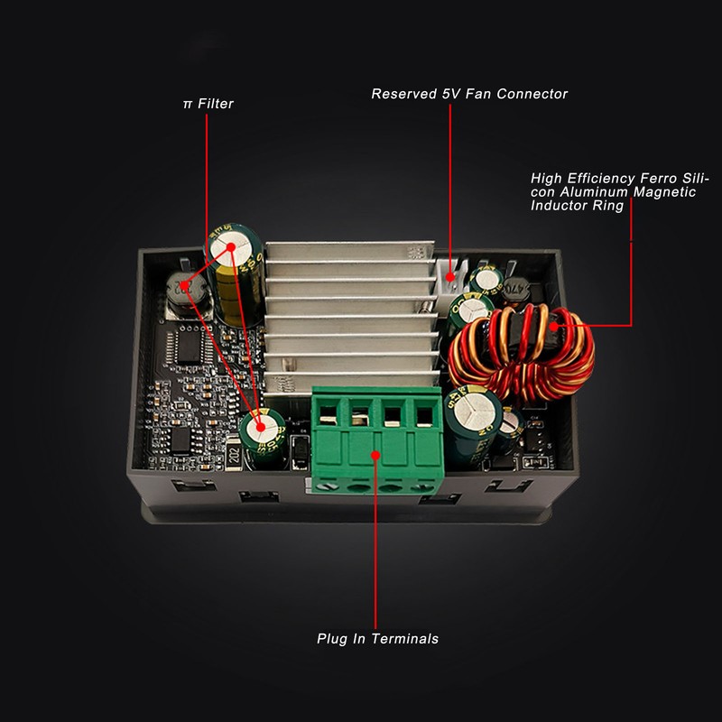 Step Up Down Power Supply DC6‑36V to DC0.5‑36V 5A 90W