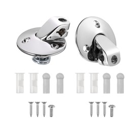 X AUTOHAUX 7790753 Sun Visor Bracket Set with Screw Bush Tips 2 Pairs