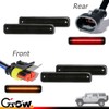 GSOWO 4 PCS Amber LED Side Marker Light for Hummer