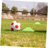 Kisangel 12pcs Multi-Function Soccer Training Cones Pe Agility Markers for