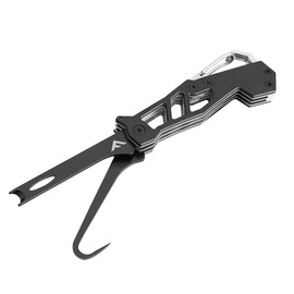 FLISSA 3-in-1 Tool for Squid Fishing, Squid Fishing, Handle, Carabiner Included, Foldable, Convenient to Carry