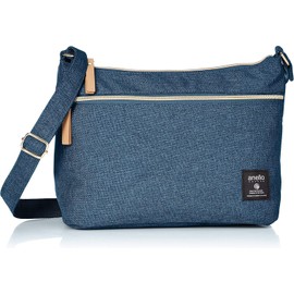 Anello Grande Classic Heathered Poly CLP GTC3362Z Mini Shoulder Bag, blue (denim blue)