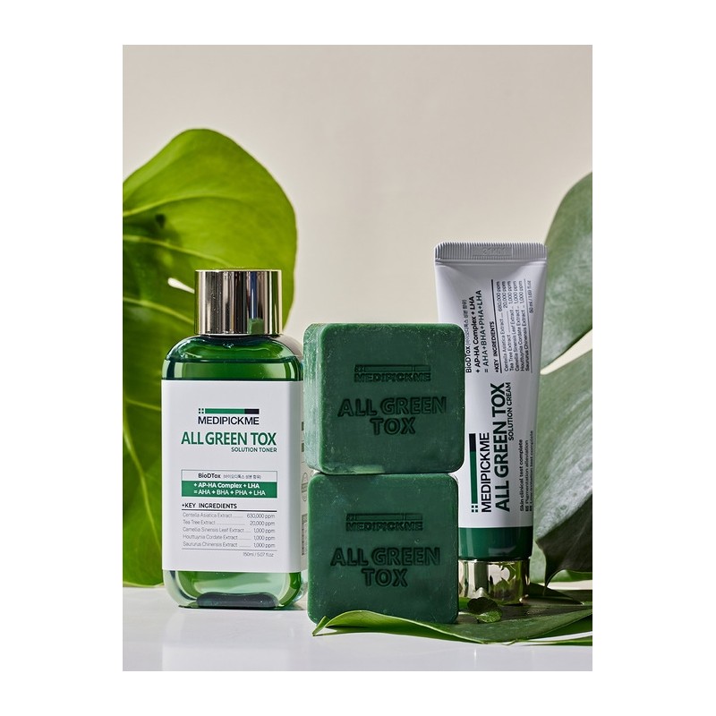Medi Pick Me All Green Tox Solution Cleansing Bar +