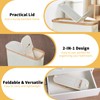 efluky Toilet Paper Storage and Holder 2 in 1, Toilet