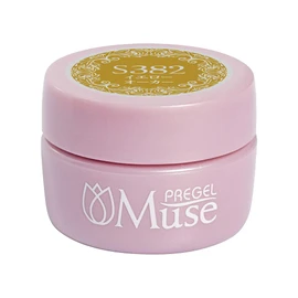 PREGEL Muse PGU-S382 Color Gel Yellow Ochre, 0.1 oz (3 g)