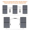 MHPOWOS Foldable Solar Panel 220W 110W Portable Solar Charger for