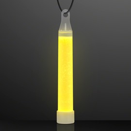 FlashingBlinkyLights 4" Yellow Mini Glow Sticks (Set of 50)