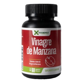Duo Vinagre de Manzana  60 Cpsulas Veganas  100 Natural  Apoya la Digestin  Alivia Estreimiento  Controla Apetito  Metabolismo  Digestin  500 mg...   