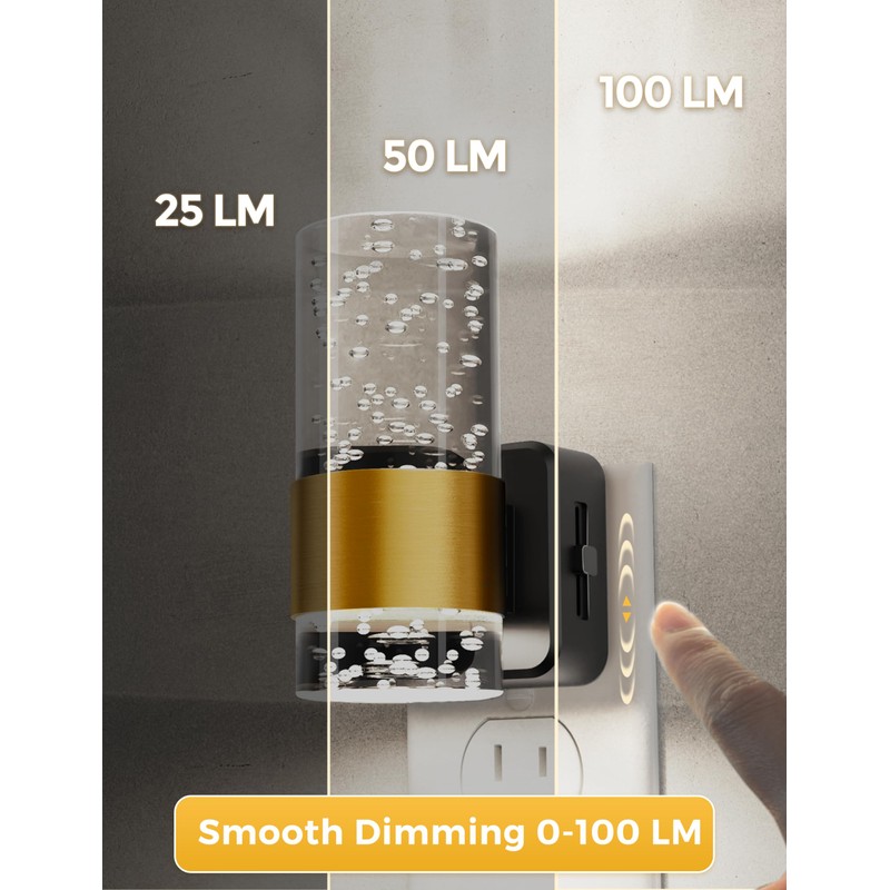 L LOHAS LED Night Light, Decorative Night Lights Plug into