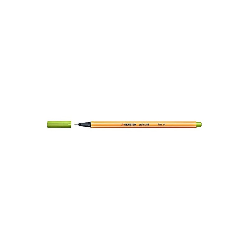 Stabilo Point 88Fineliner Pens Pack of 3Apple Green Covered PTE