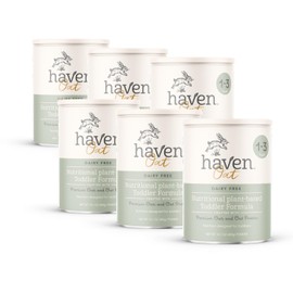 Haven Oat Toddler Formula | 1 to 3 Years | World-first Premium plant-based dairy-free Oat Toddler Formula | Wholesome Goodness of Oats and Oat Protein | Gentle on Tiny Tummies | Immune Support | Prebiotics, Probiotics, DHA, Lutein | Non GMO | No Palm Oil