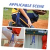 BESPORTBLE Baseball Bat Holder Glove Clip Gear Hanger with Helmet