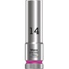 Wera 05004554001 8790 HMC Deep Socket, Pink, 14.0 mm