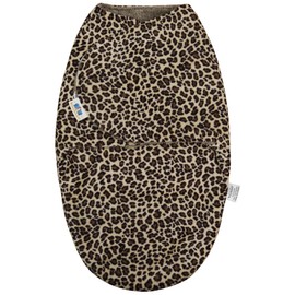 BlueSnail Baby Swaddle, Soft and Comfortable, Newborn Easy Wrap Receiving Blanket, Suitable for 0-3/3-6 Months (Leopard, 0-3 Months)