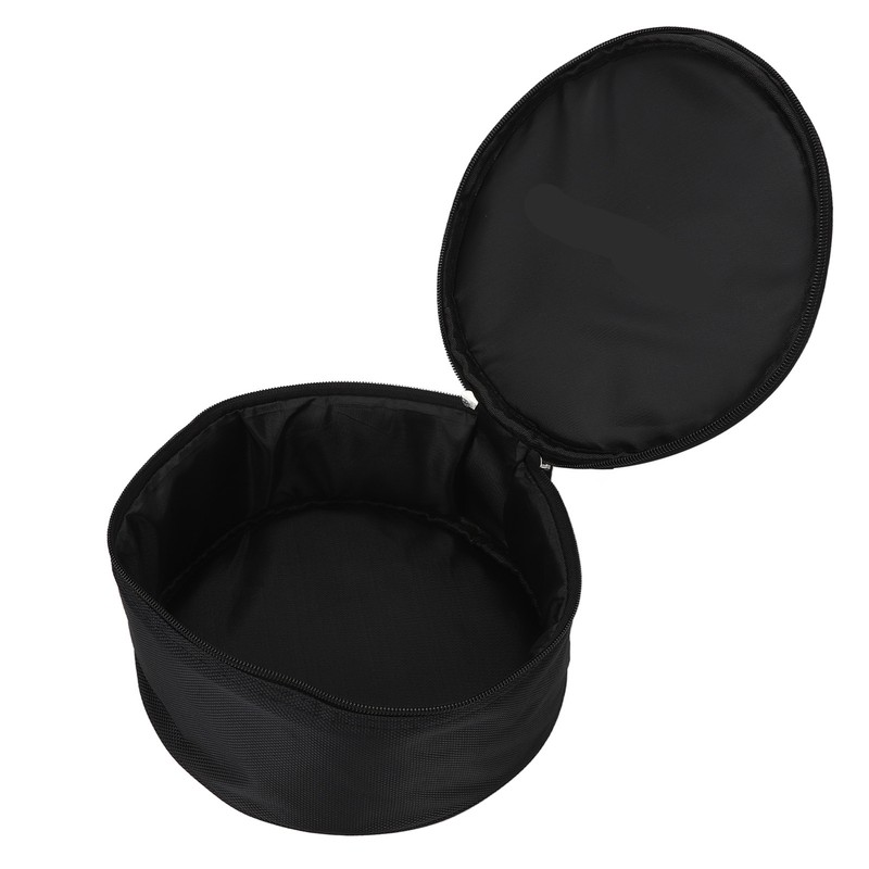 Barrel Makeup Bag Waterproof Abrasion Resistance Polyester Travel Cosmetic Bag