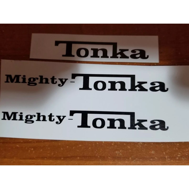 Tonka 60's MIGHTY TONKA DUMP #900 DECAL SET WITH GRILL