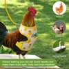 Frienda 2 Pcs Adjustable Chicken Harness and Leash Set Spring