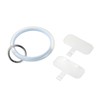Elecom P-STHCRBU Smartphone Strap Holder Ring Holder Sheet Set of