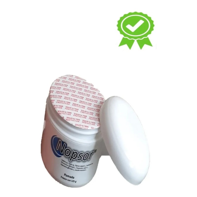 500gr Crema Mas Suave, Pomada Nopsor 125gr Aux. Tx Psoriasis
