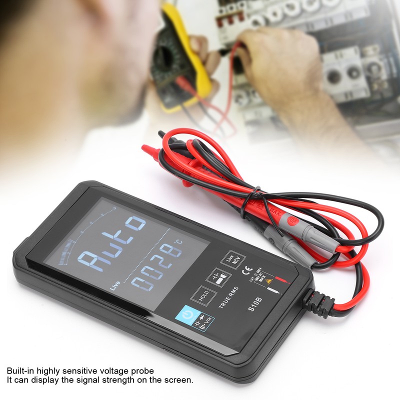 S10B DC 1000V AC750V ReverseDisplay Multimeter Smart Portable Digital HighAccuracy