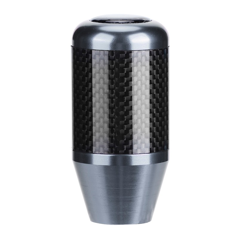Universal Carbon Fiber Automatic Wave Stick Head Shift Knob Modification