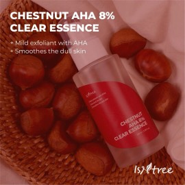 Isntree Clear Skin 8% AHA Essence 100ml + Free Samples