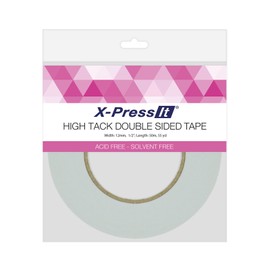 X-Press It High Tack Double Sided Tissue Tape, 1/2 Inch by 55 Yards