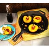 Backcountry Cast Iron Skillet(10 Inch Medium Frying Pan + Cloth