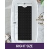 DEXI Bathtub Mat Non Slip, Extra Long 39x16, Suction Cups,