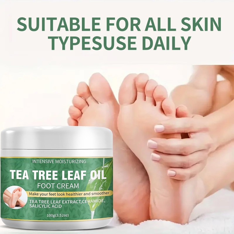 Tea Tree Oil Foot Cream,Tea Tree Foot Cream,Nourishing & Hydrating