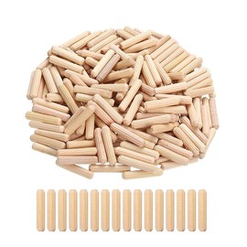 Wooden Dowels Pins, 100 PCS Dowel Rods for DIY and Furniture Woodworking (8mm*40mm)