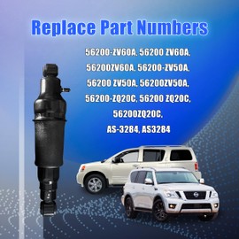 Rear Air Suspension Shock Absorber Struts Compat for Nissan Armada 2008-2015 for Infiniti QX56 2007-2010 4WD, 56200ZV60A 56200ZV50A 56200ZQ20C