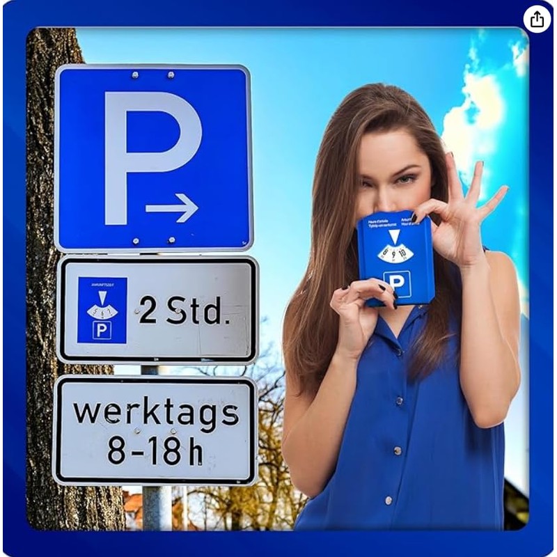PROCAR Equipment Car Parking Disc, German Quality, Multifunction (Parking Disc