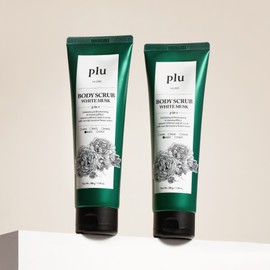 flu [Flu] 1+1 Original Body Scrub Exfoliating Blackberry 200g / [플루] 1+1 오리지널 바디스크럽 각질제거 블랙베리 200g