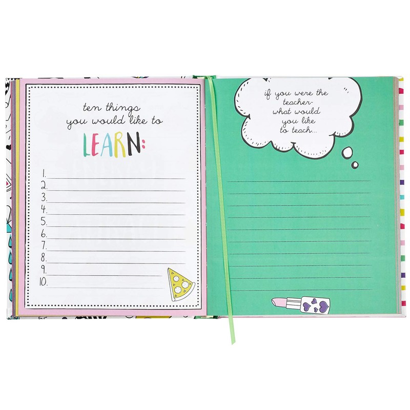 C.R. Gibson ''All About Me'' Guided Self-Reflection Journal, 6.5'' W