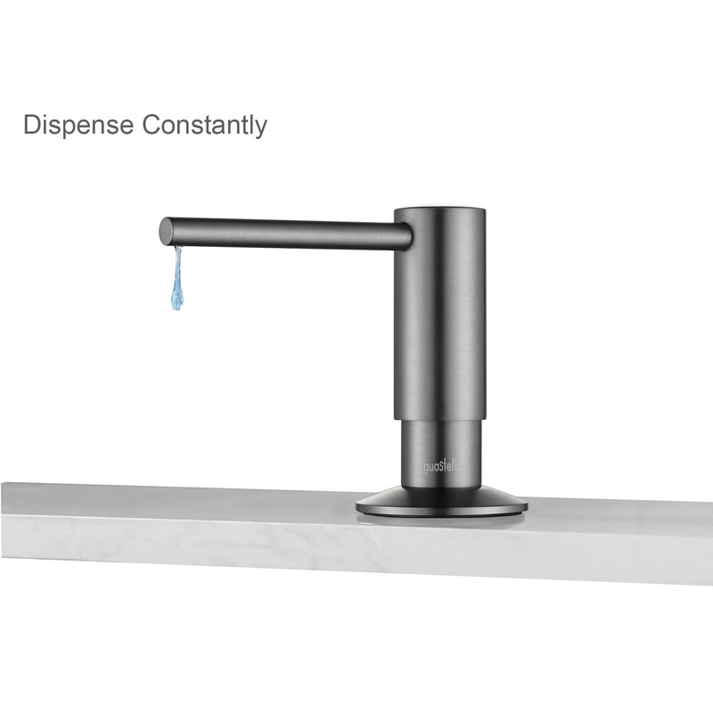 AguaStella ASF026GS Bulit in Dispenser Grey Stainless for Kitchen Sink