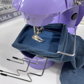 Sock Embroidery Tool Hoop for Machine - 2pcs Easy Sock Aids Hooping Station for Embroidery, Large and Small Sizes