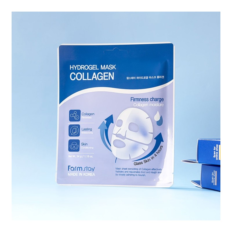 Collagen / 콜라겐x비타민하이드로겔 마스크 시트 듀오 세트
