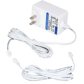 solsinsy Power Adapter harger Compatible with Somfy Sonesse Wirefree Plug-in Charger 9020672,for Sonesse ST30 & R28 Motors Charge,(with 118inch Extended Reach Cable)