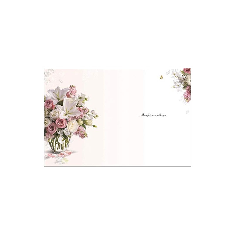 Jonny Javelin Sympathy Card (JJ4338) - In Sympathy - Bouquet