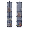 YqsIbth Teddy Storage Hanging Mesh, 2PCS Hanging Toy Storage Net,