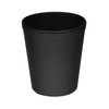 OSCO Faux Leather Waste Bin - Black