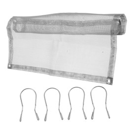 Gatuida 1 Set Outdoor Folding Fire Pit Mesh Screen Durable Mesh for Camping Grilling Backyard Use Versatile Space Saving Design with Enhanced Safety Features