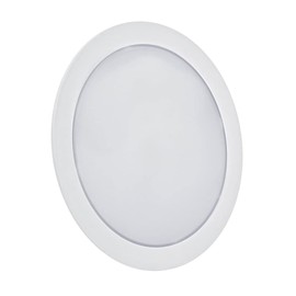 NCC-Licht Algine 2-in-1 LED Surface and Installation Panel Downlight White Round Diameter 17 cm 12 W 1500 lm Warm White 3000 K 110°