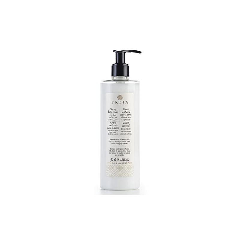 PRIJA Tinting Body Cream with Walnut Extract, 380 ml Pump