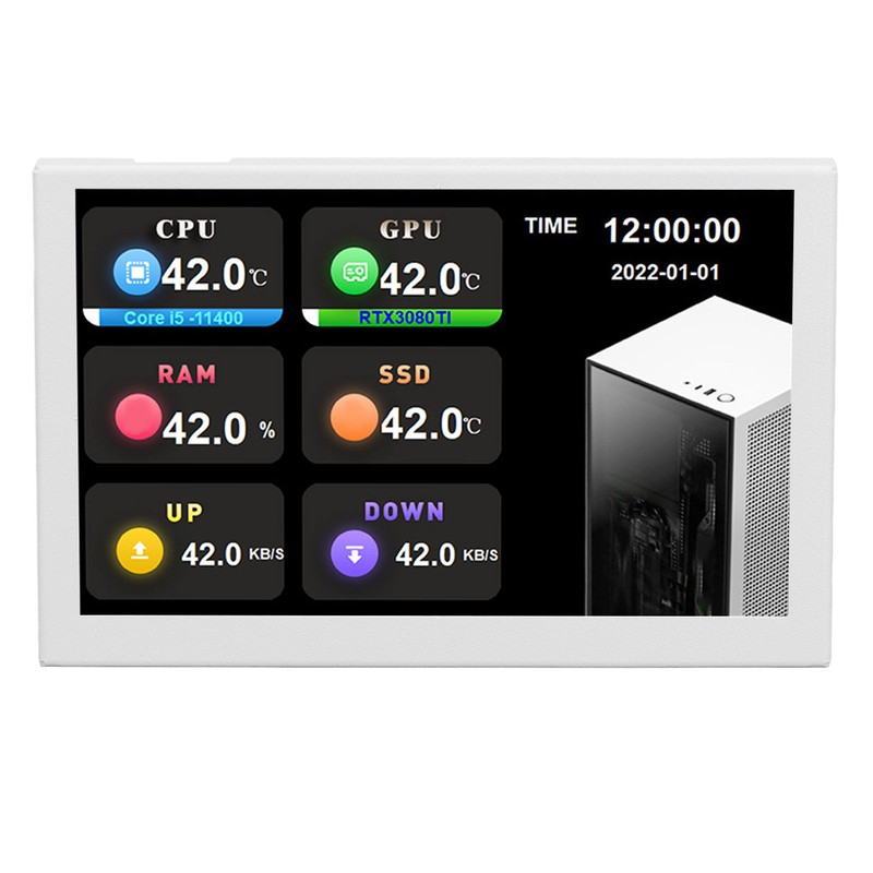 IPS USB Mini Screen 5 Inch 800x480 Resolution Type C