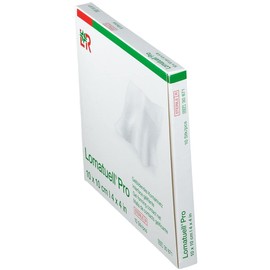 Lohmann & Rauscher Lomatuell Pro Geliernetz, 10 x 10 cm, 10 Stück