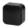 Miratic Control Switch Double IP20 (Black)