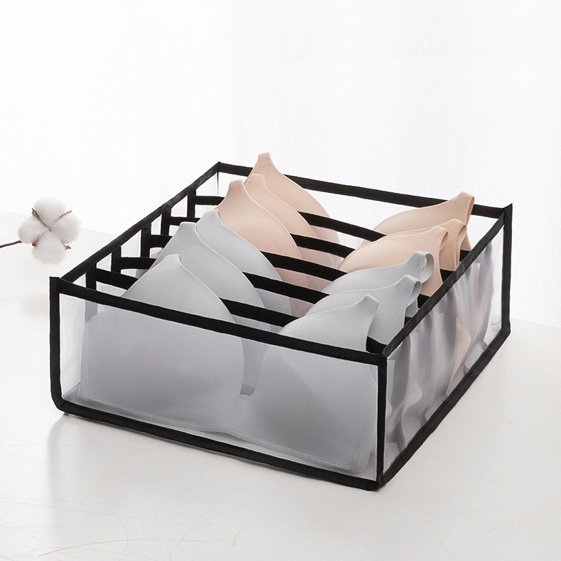 Closet Organizer Underwear Socks – Drawer Divider Storage Box, Foldable